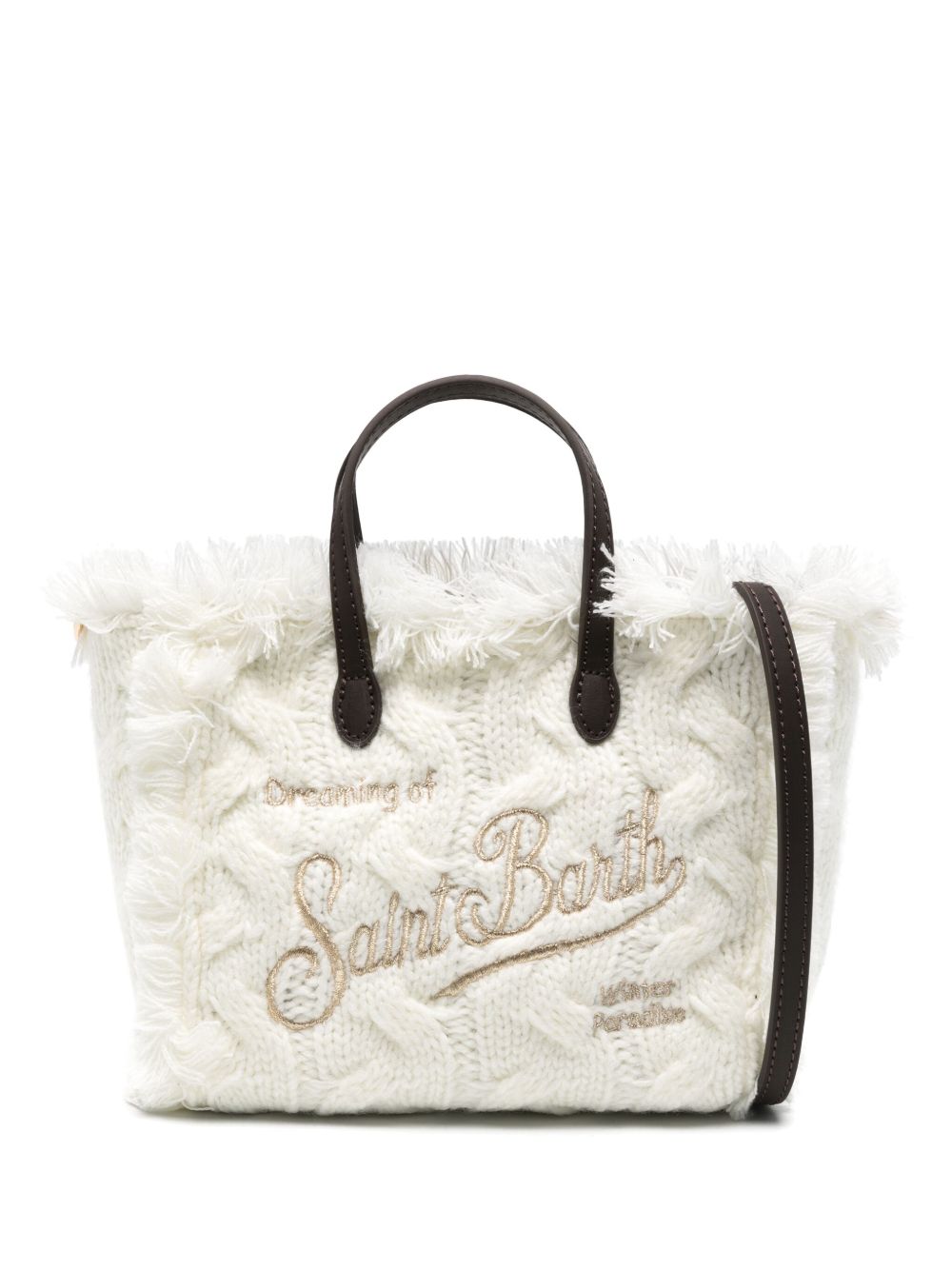 MC2 Saint Barth Kids Vanity 迷你托特包 - 白色