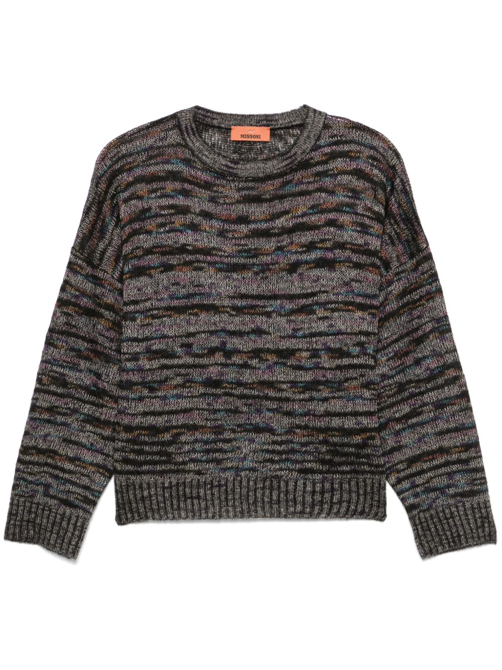 Missoni 扎染毛衣 - 黑色