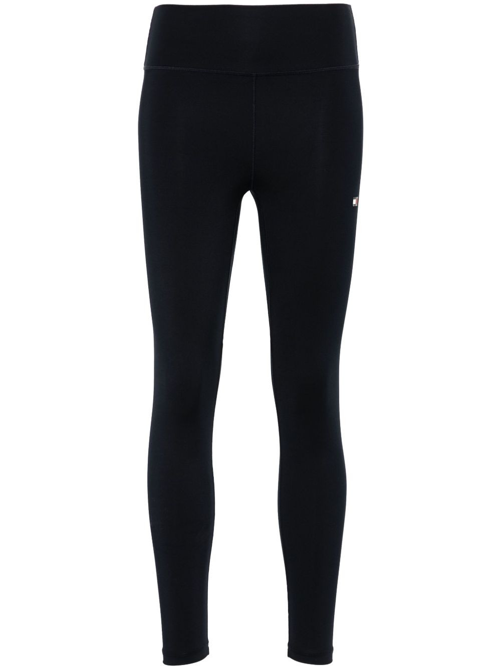 Tommy Hilfiger Sport Essential 橡胶logo打底裤 - 蓝色