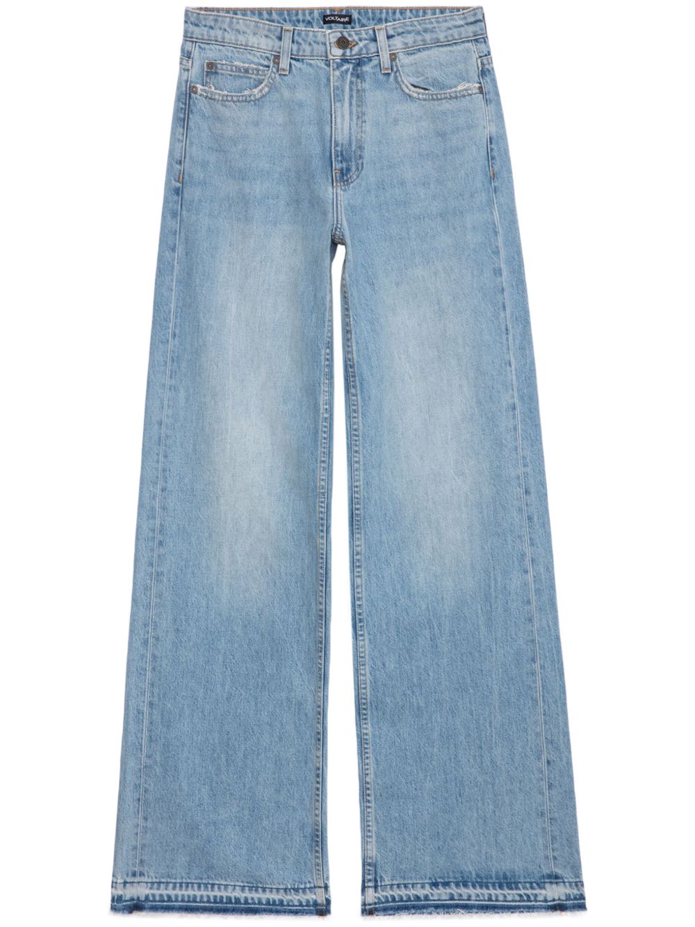 Zadig&Voltaire The Whitney Release Wide 牛仔裤 - 蓝色