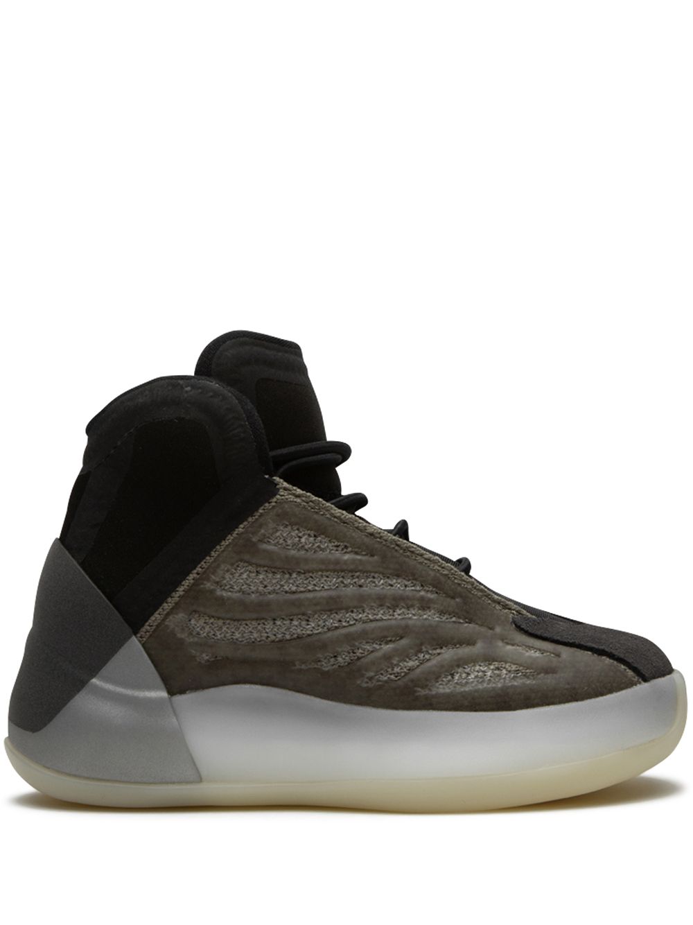 Adidas Yeezy Kids QNTM 高帮运动鞋 - 黑色