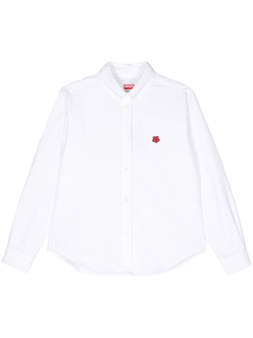 Kenzo Black Empire 刺绣衬衫 - 白色