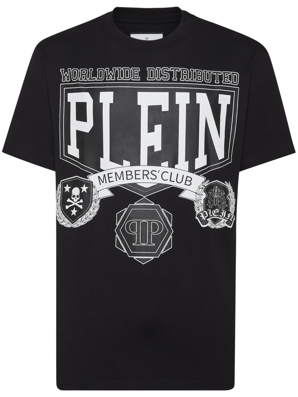 Philipp Plein SS College T恤 - 黑色