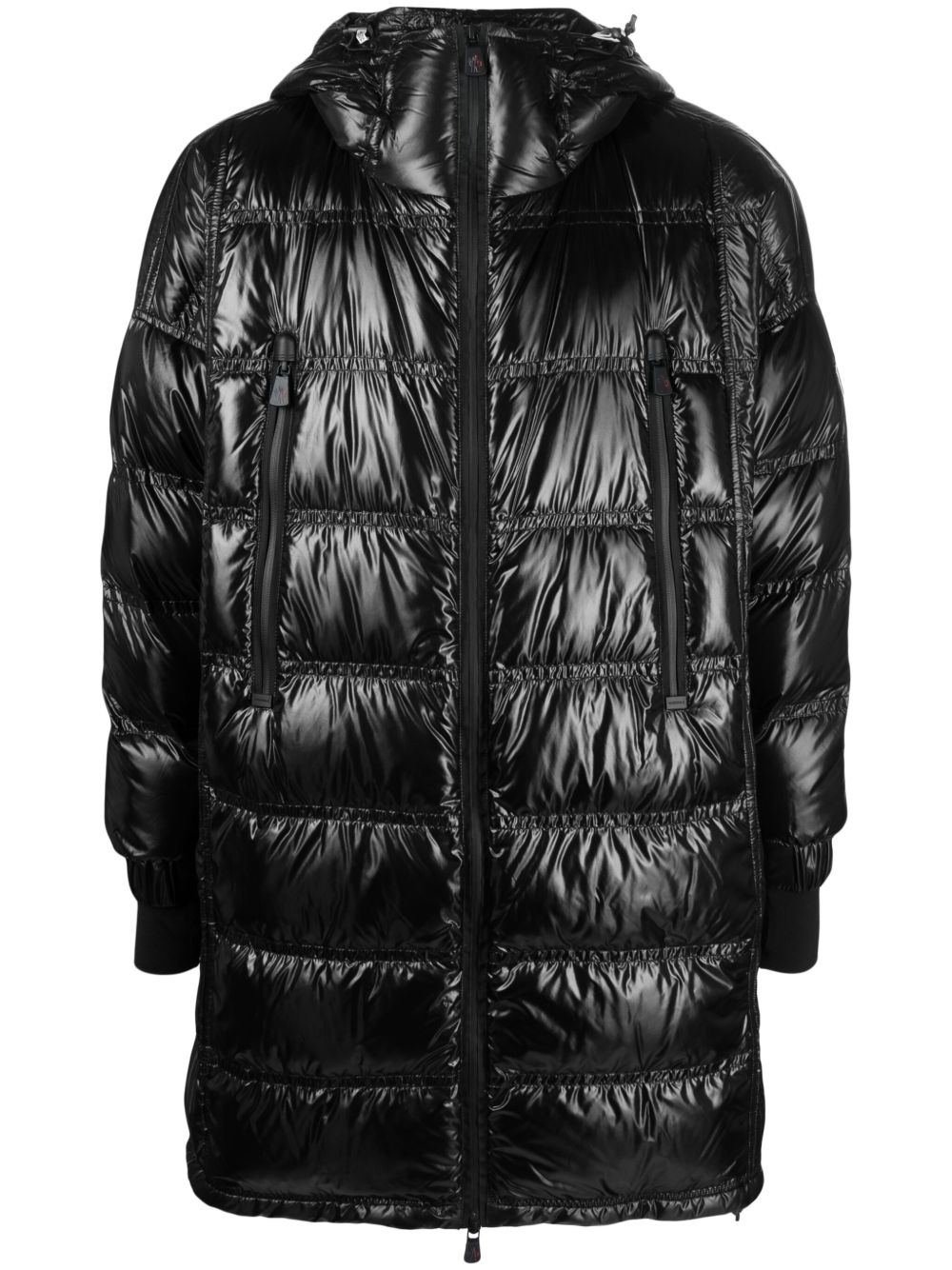 Moncler Grenoble Berry 亮面填充外套 - 黑色