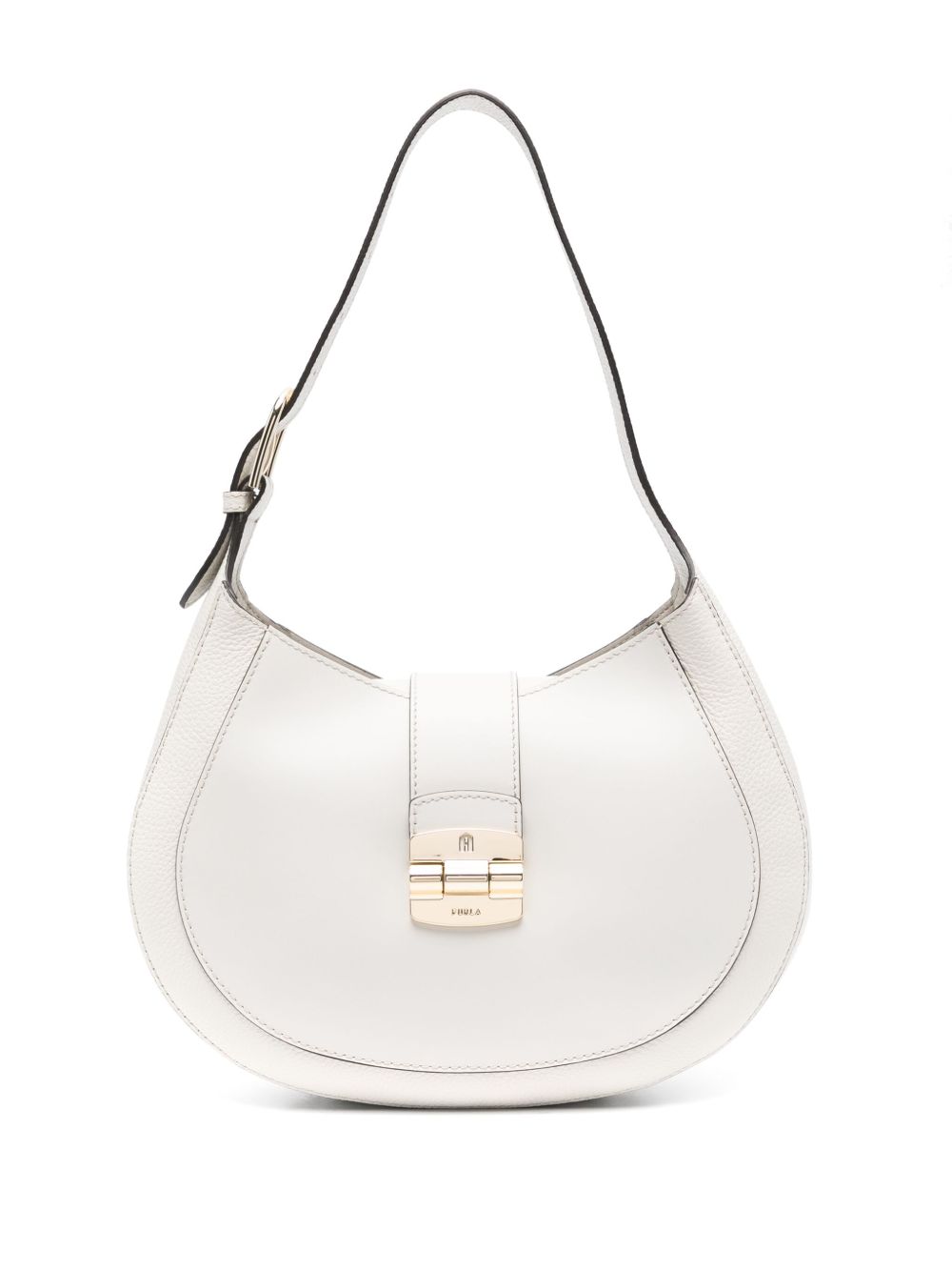 Furla Club 2 皮质单肩包 - 中性色