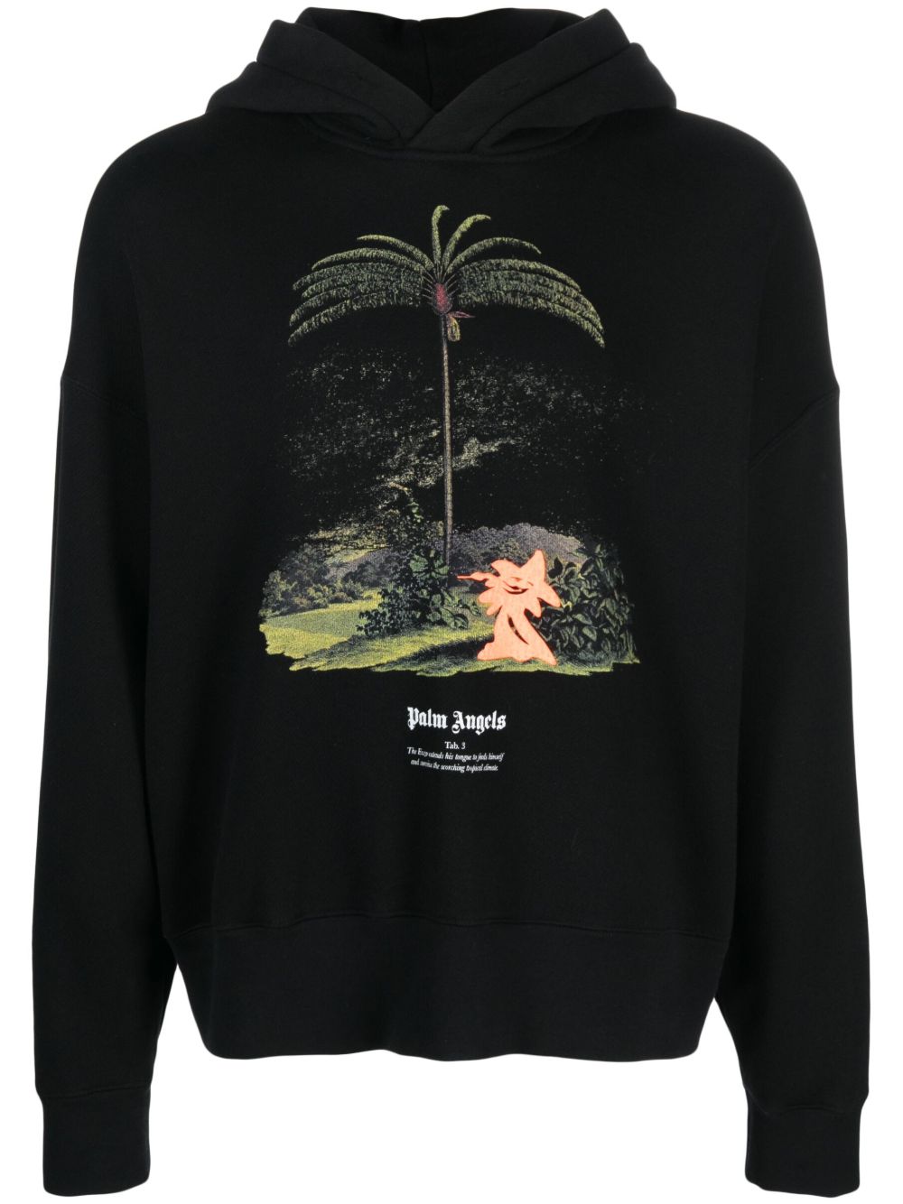 Palm Angels Enzo From The Tropics 连帽衫 - 黑色