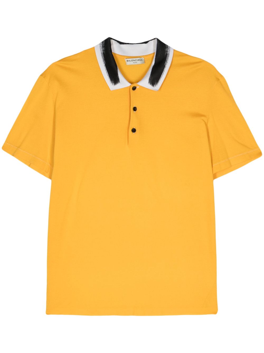 Balenciaga Pre-Owned 棉polo衫（2010年代典藏款） - 黄色