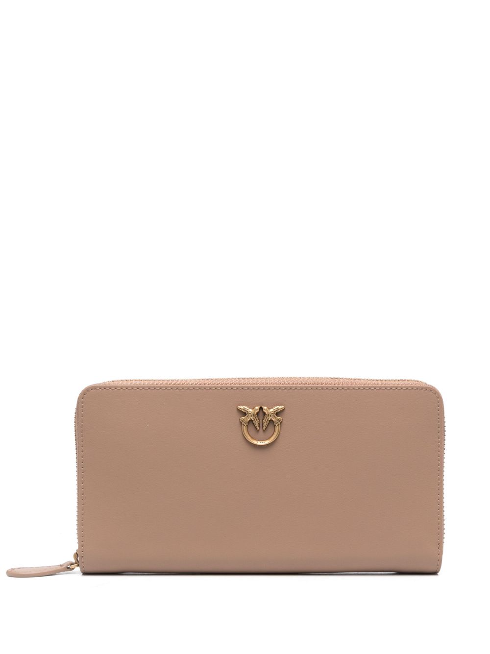PINKO logo标牌皮质钱包 - 中性色