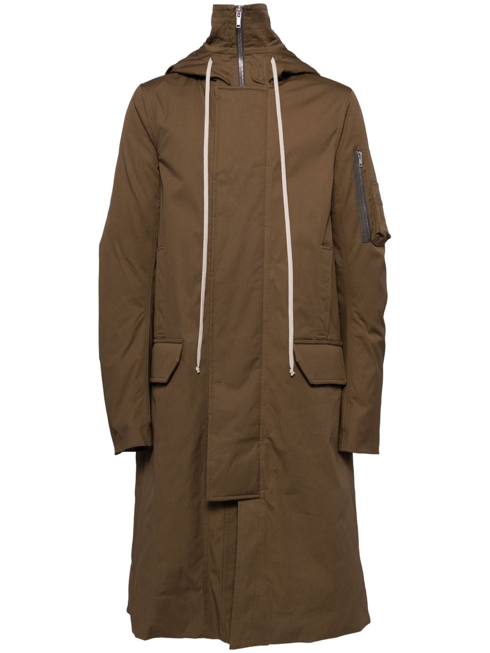 Rick Owens Megaparka 外套 - 褐色