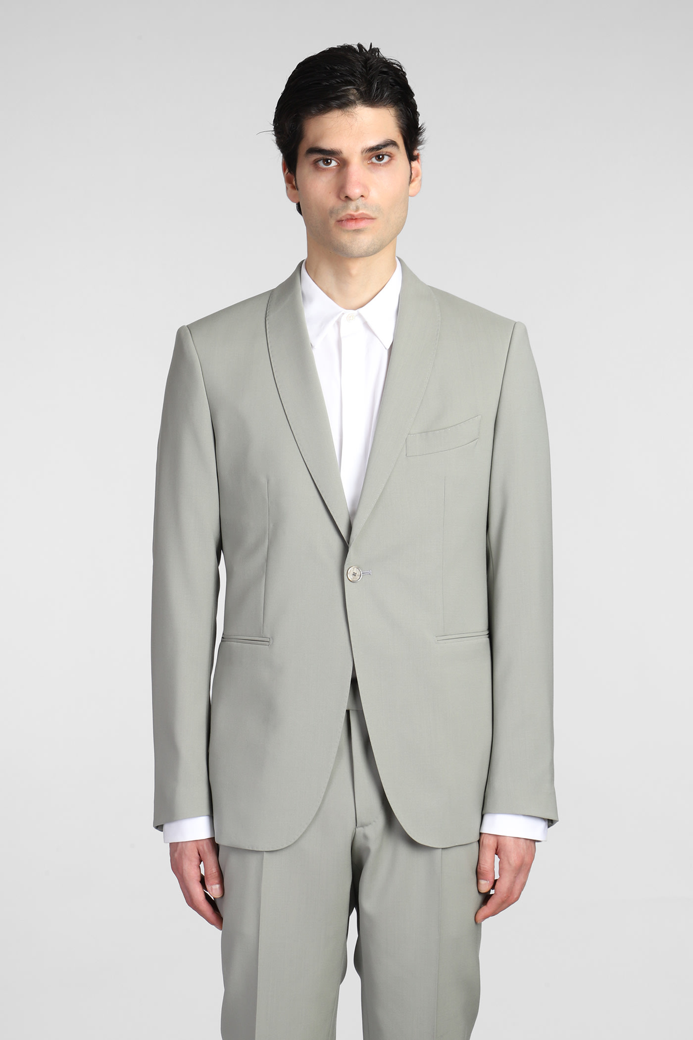Santaniello In Green Wool