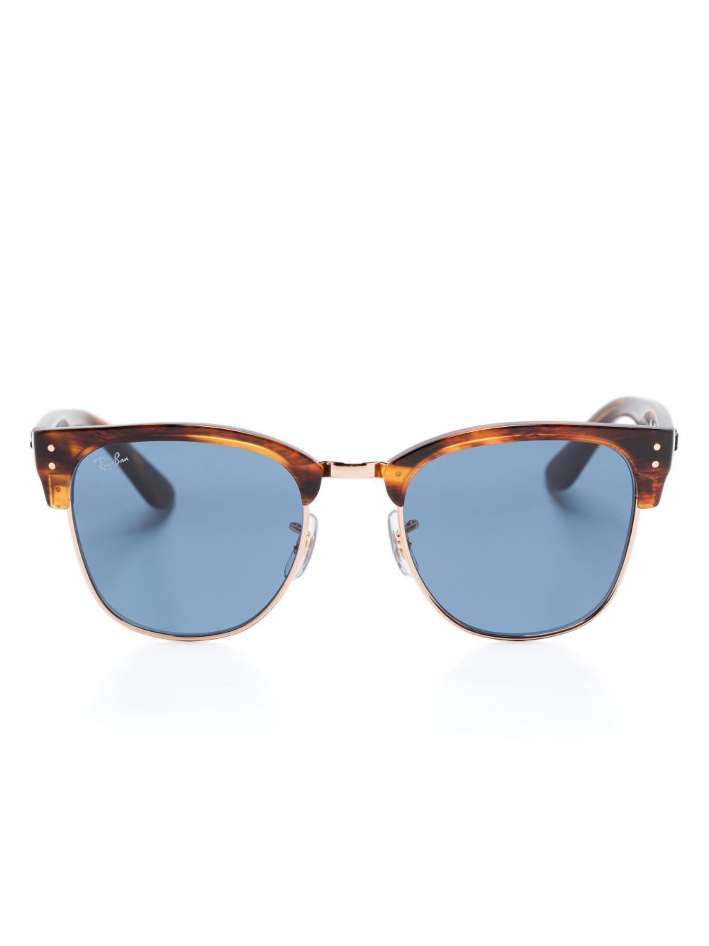 Ray-Ban Clubmaster Reverse 太阳眼镜 - 褐色