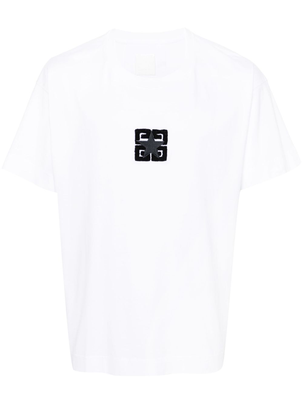 Givenchy 4G Stars 棉T恤 - 白色