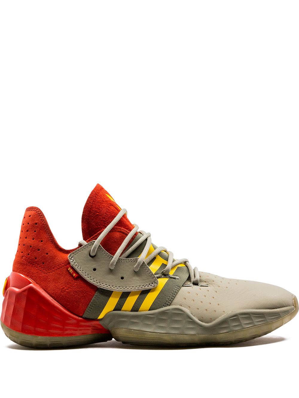 adidas Harden Vol. 4 运动鞋 - 灰色