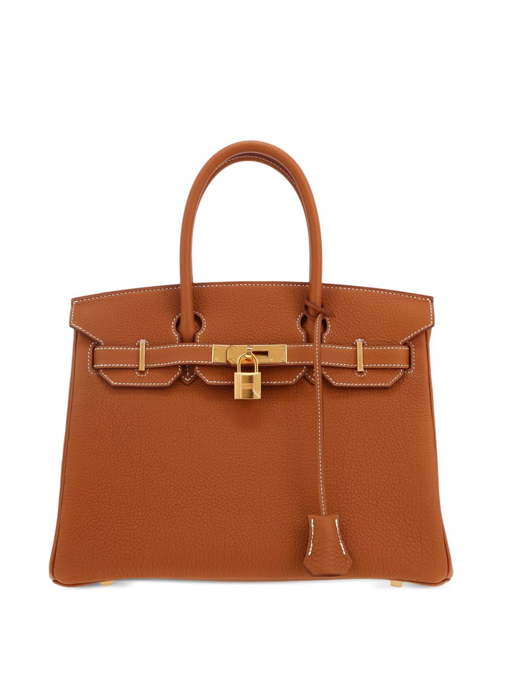 Hermès Pre-Owned Birkin 30 手提包（2024年典藏款） - 褐色
