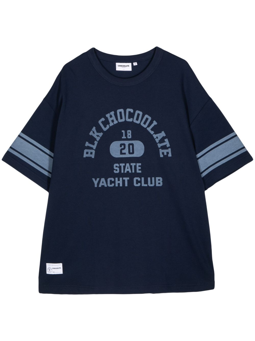 CHOCOOLATE Yacht Club 圆领T恤 - 蓝色