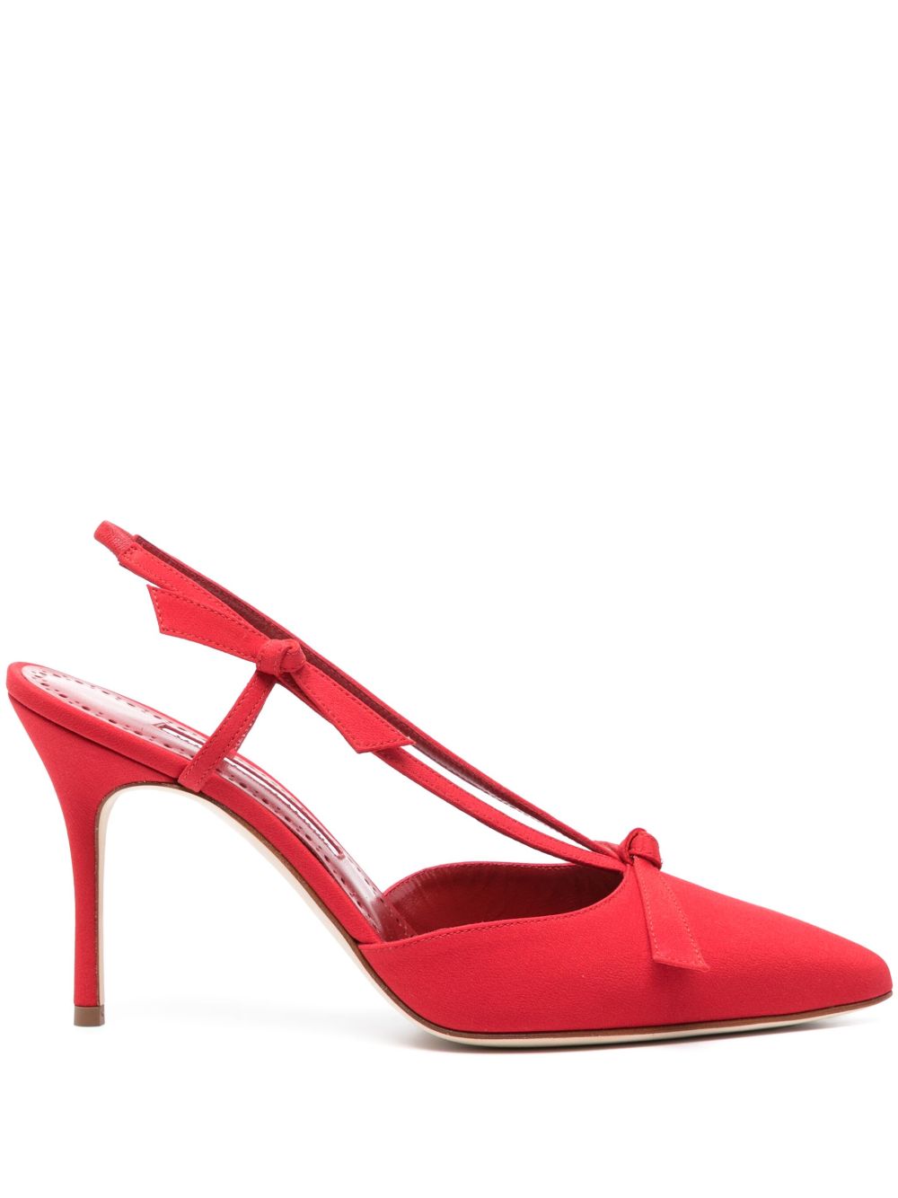 Manolo Blahnik Corintia 高跟鞋 - 红色