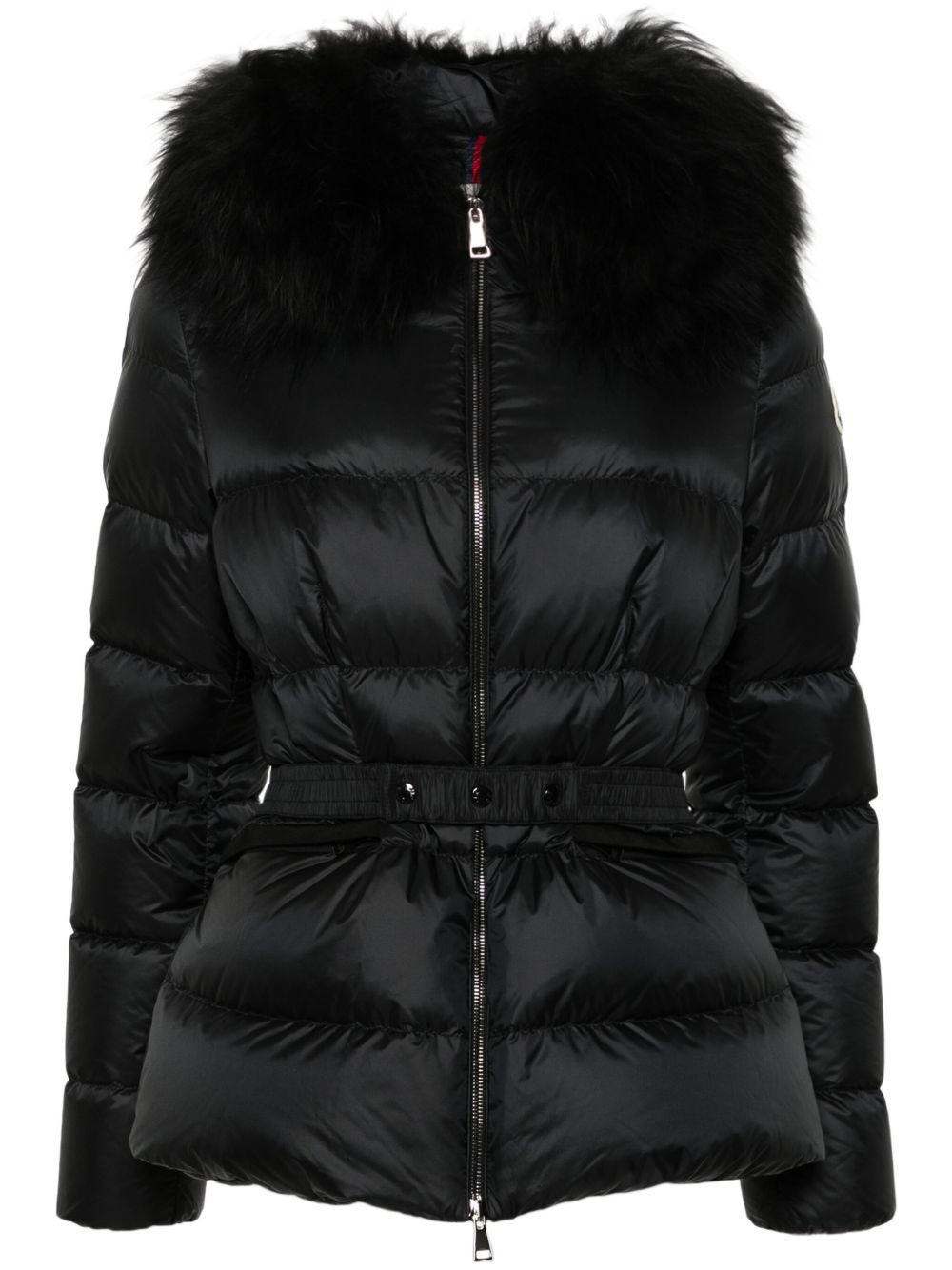 Moncler Boed 填充连帽夹克 - 黑色