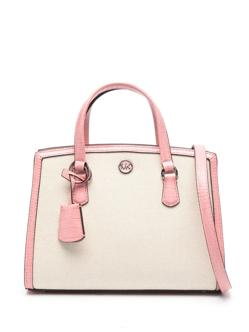 Michael Michael Kors Chantal 帆布手提包 - 中性色