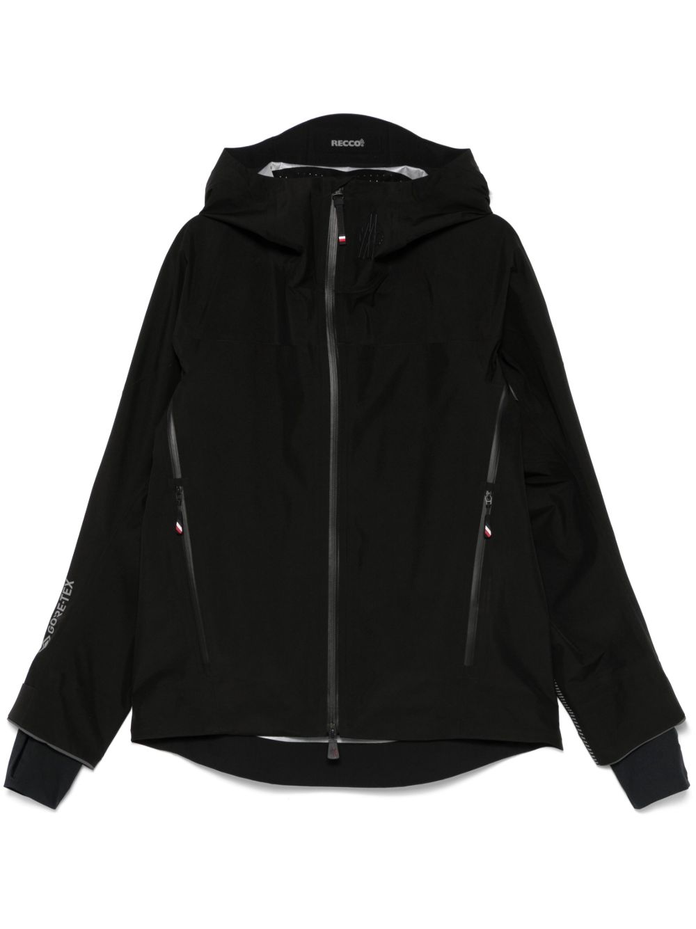 Moncler Grenoble Hinterburg 滑雪夹克 - 黑色
