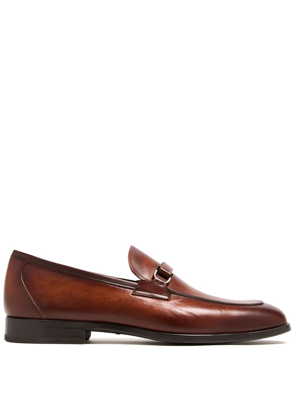 Magnanni 皮质乐福鞋 - 褐色