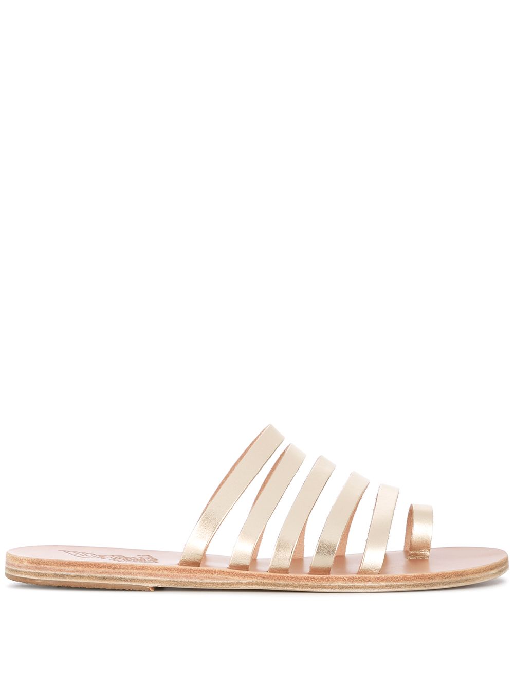 Ancient Greek Sandals Niki凉鞋 - 金属色