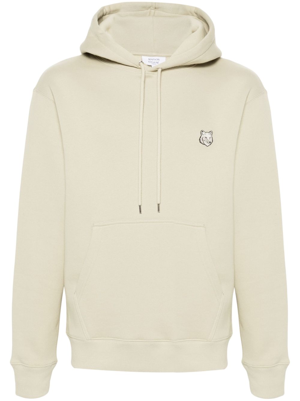 Maison Kitsuné 狐狸图案连帽衫 - 绿色