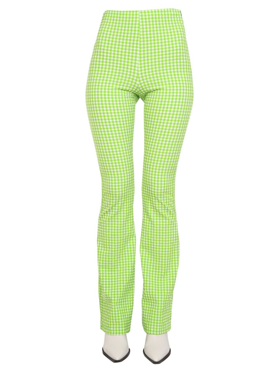 MSGM Plaid Pattern Pants