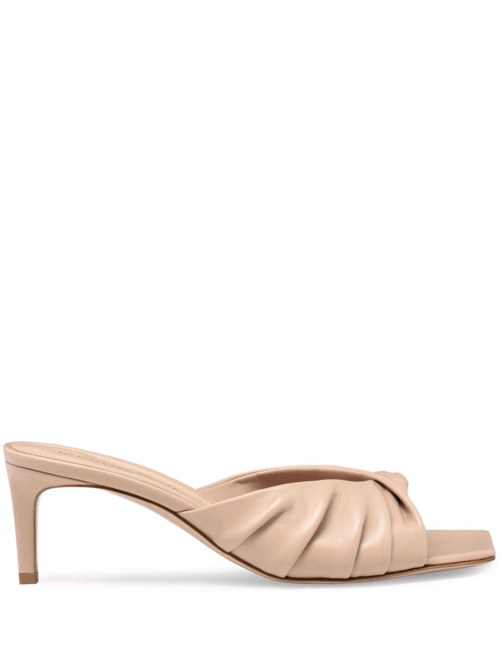 Gianvito Rossi Selene 低跟穆勒鞋（5.5厘米） - 中性色