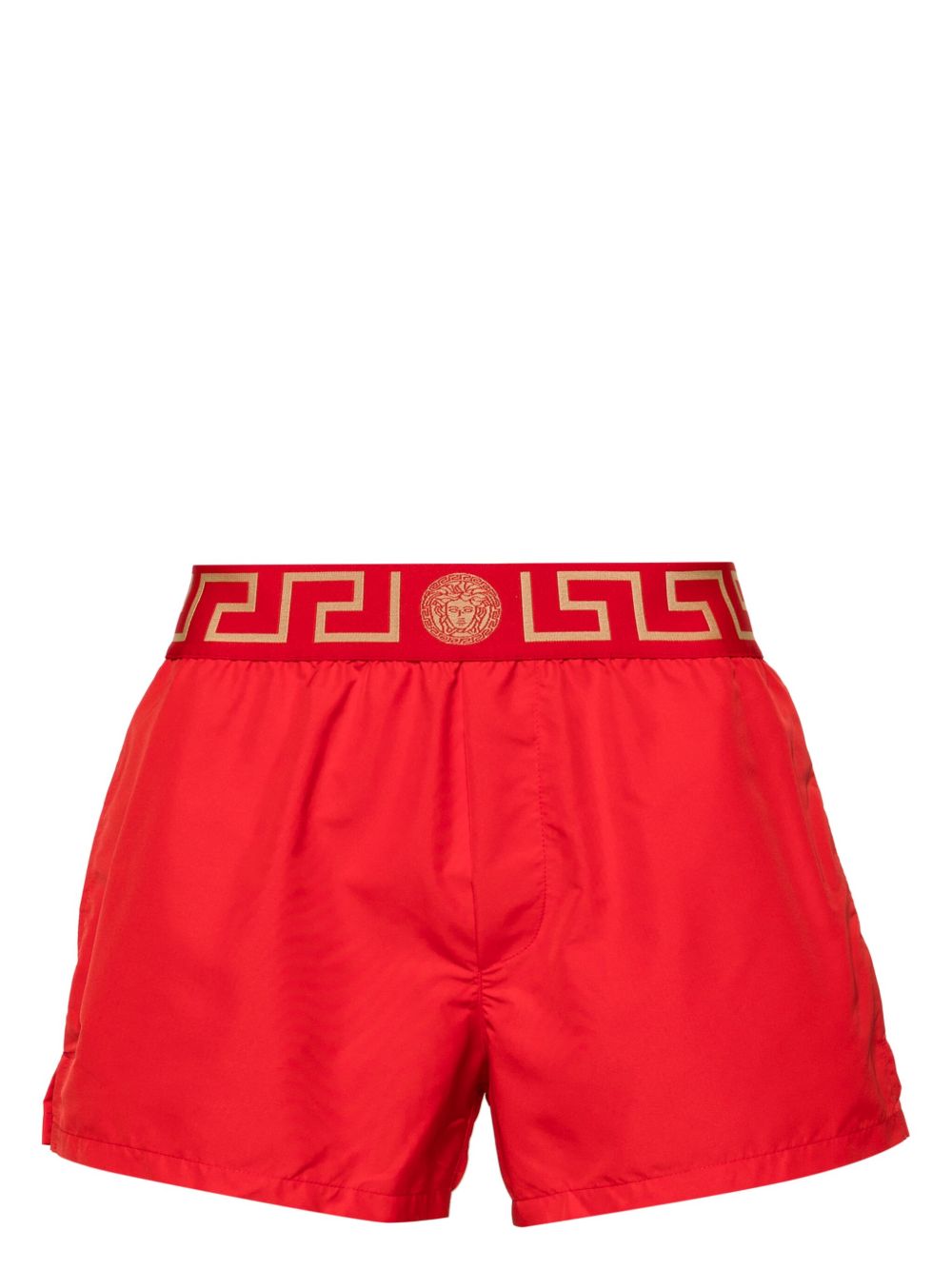 Versace Greca Border 泳裤 - 红色