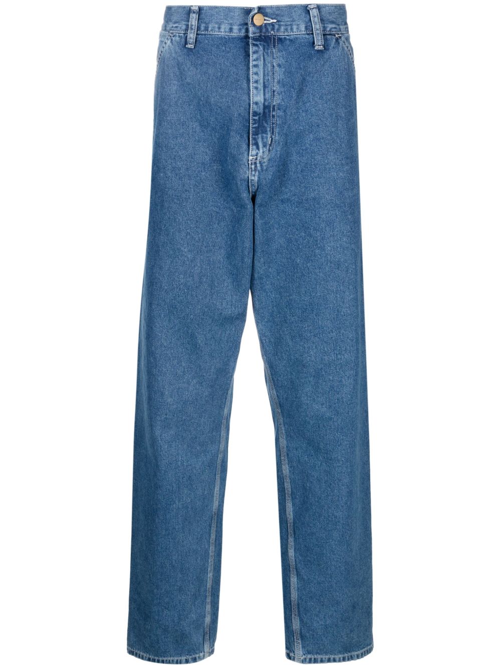 Carhartt WIP Simple 直筒牛仔裤 - 蓝色