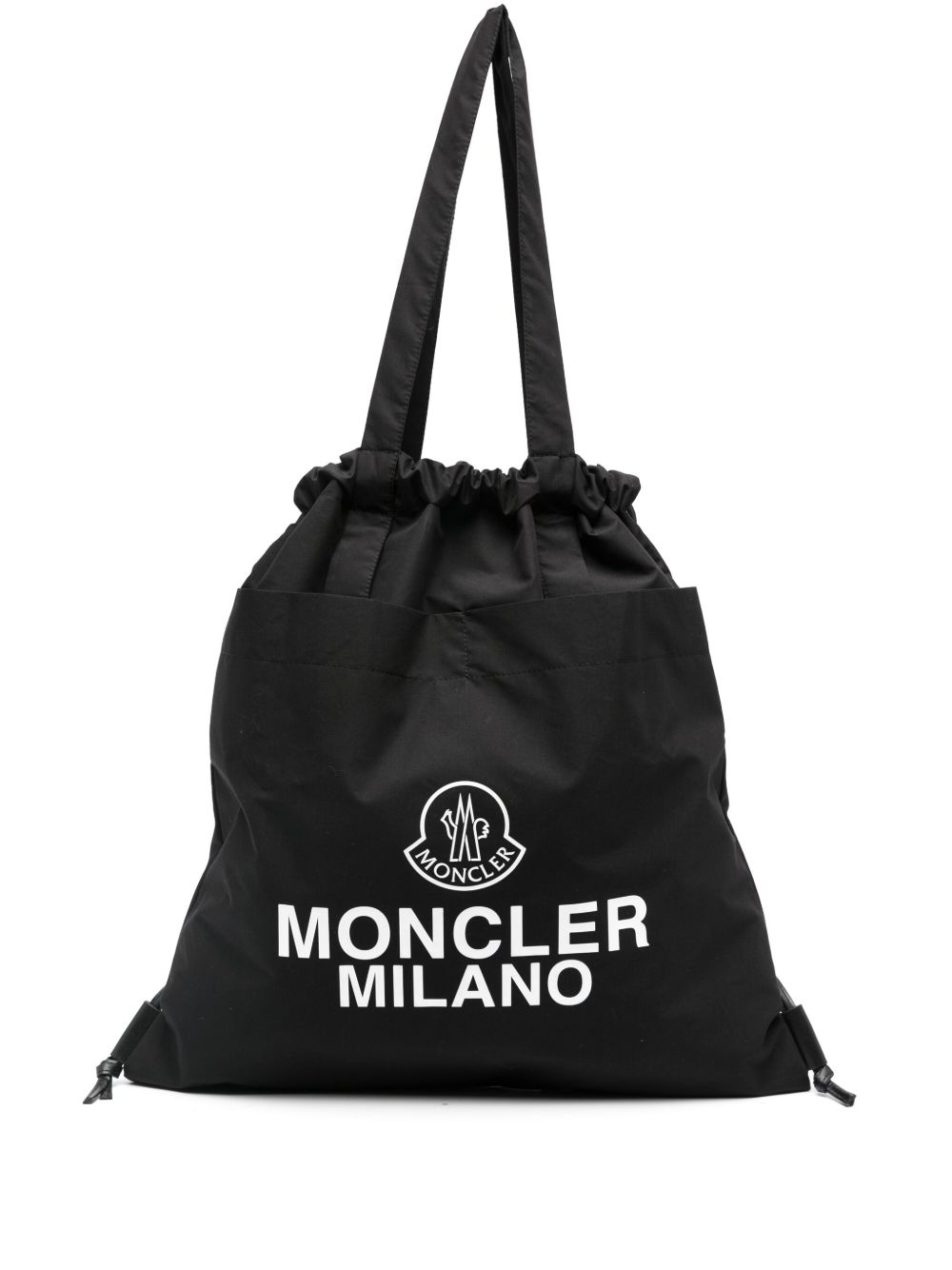 Moncler AQ Drawstring 手提包 - 黑色