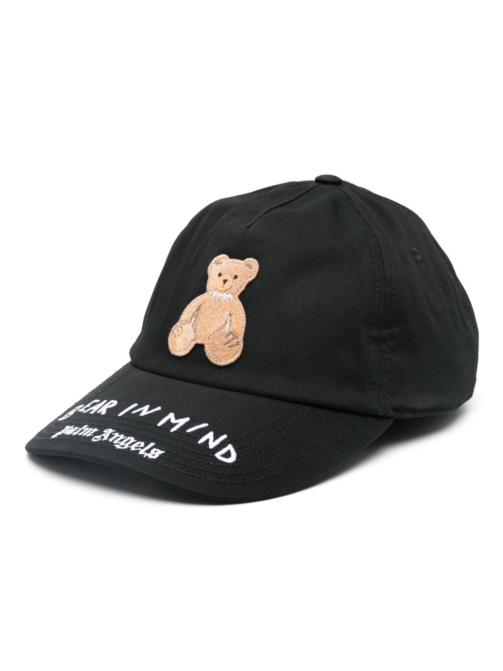 Palm Angels Bear In Mind 棒球帽 - 黑色