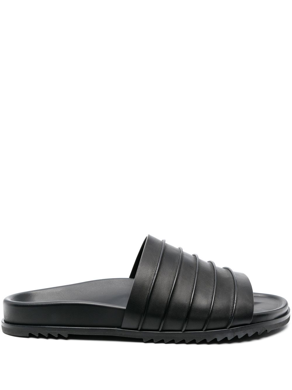 Rick Owens Ruhlmann Granola 拖鞋 - 黑色