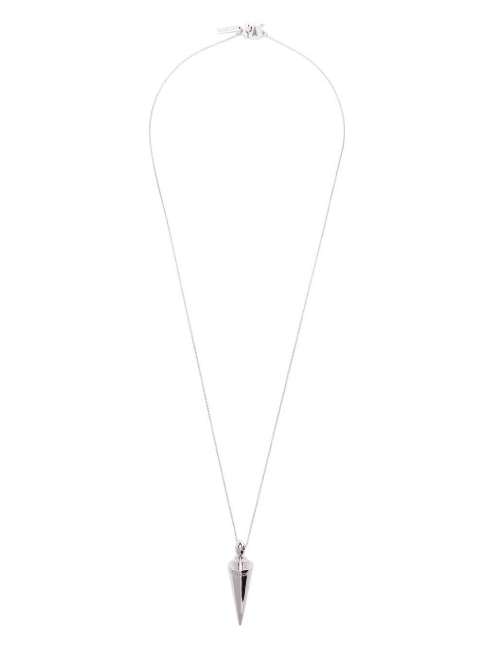 Eddie Borgo Cone Urn pendant necklace - 银色