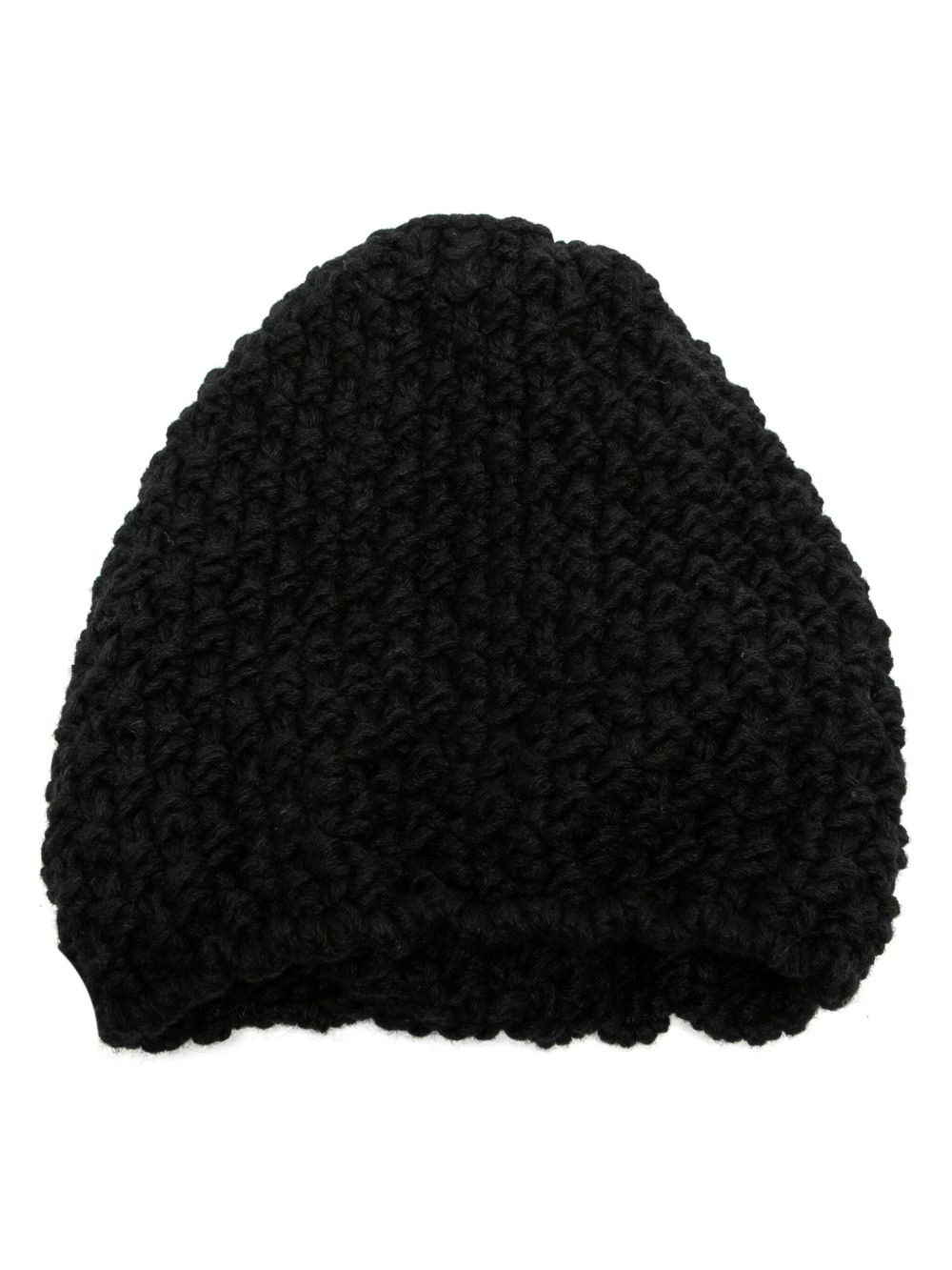 Inverni Hats Twelve Plies Rice 套头帽 - 黑色