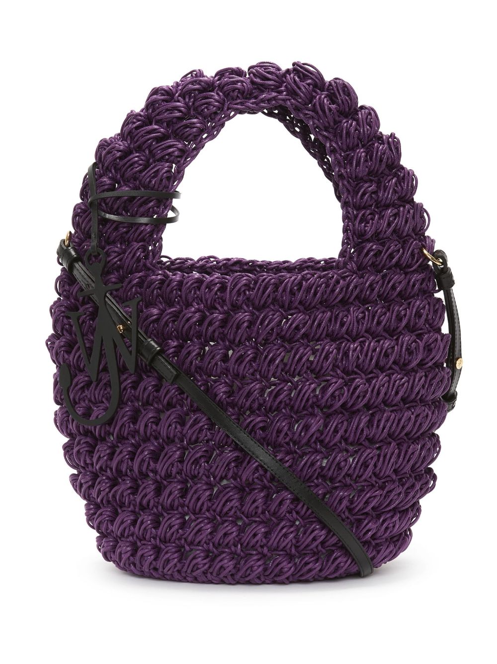 JW Anderson Popcorn Basket 斜挎包 - 紫色
