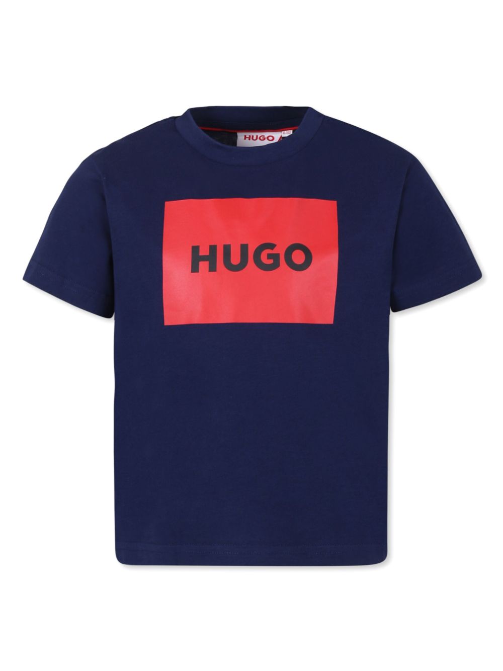 HUGO KIDS logo印花T恤 - 蓝色