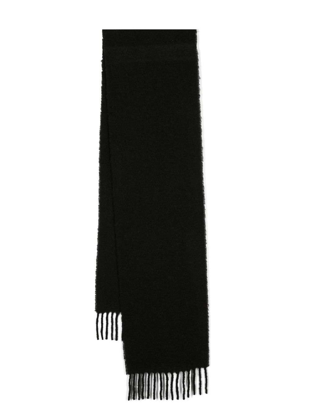 TOTEME Monogram 皮质贴花围巾 - 黑色