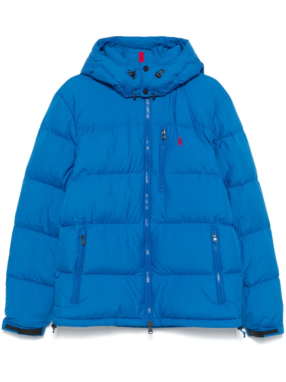 Polo Ralph Lauren Polo Pony 刺绣蓬松夹克 - 蓝色