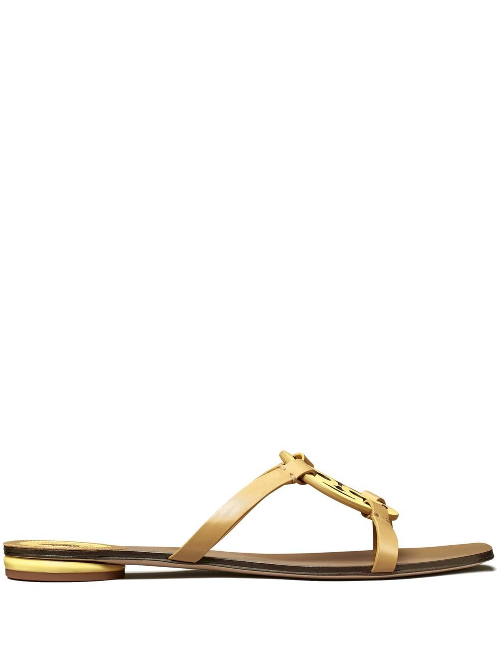 Tory Burch Geo 平底拖鞋 - 中性色