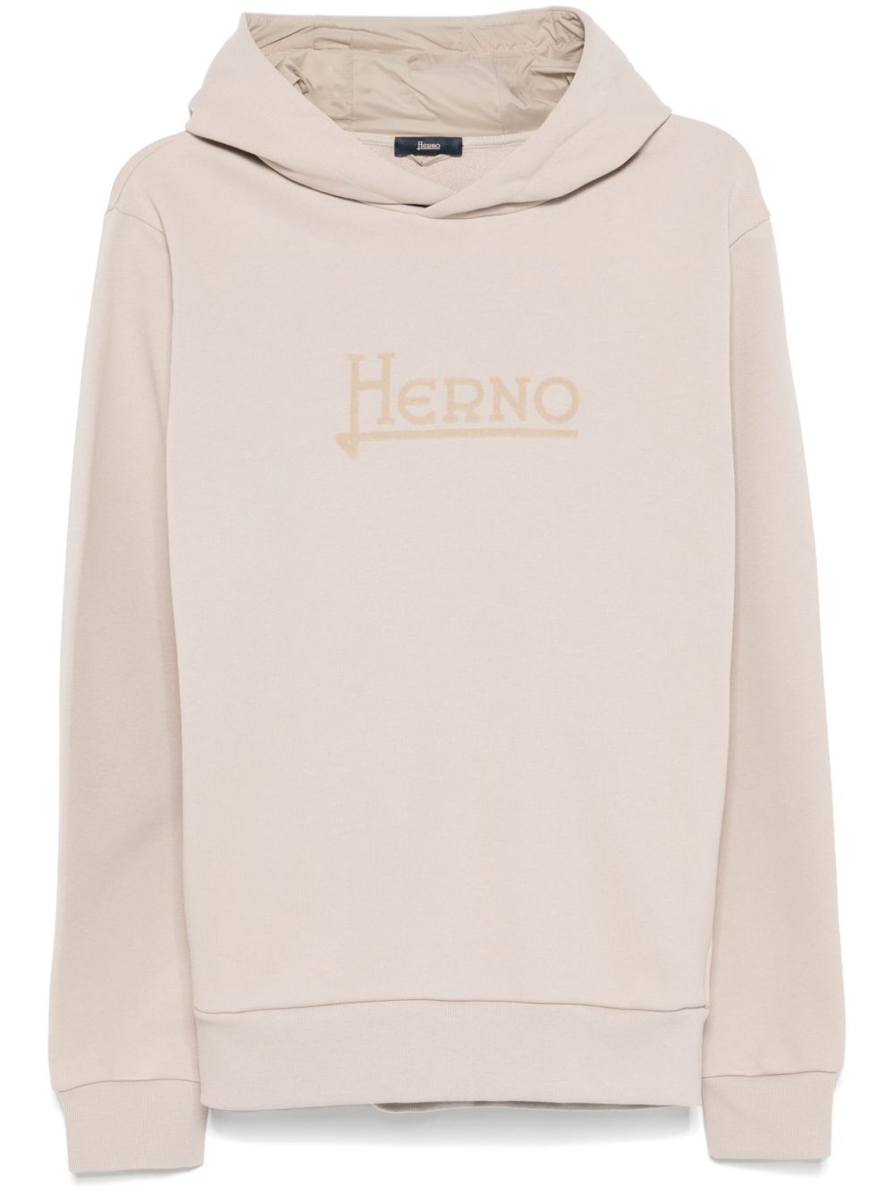 Herno 棉连帽衫 - 中性色