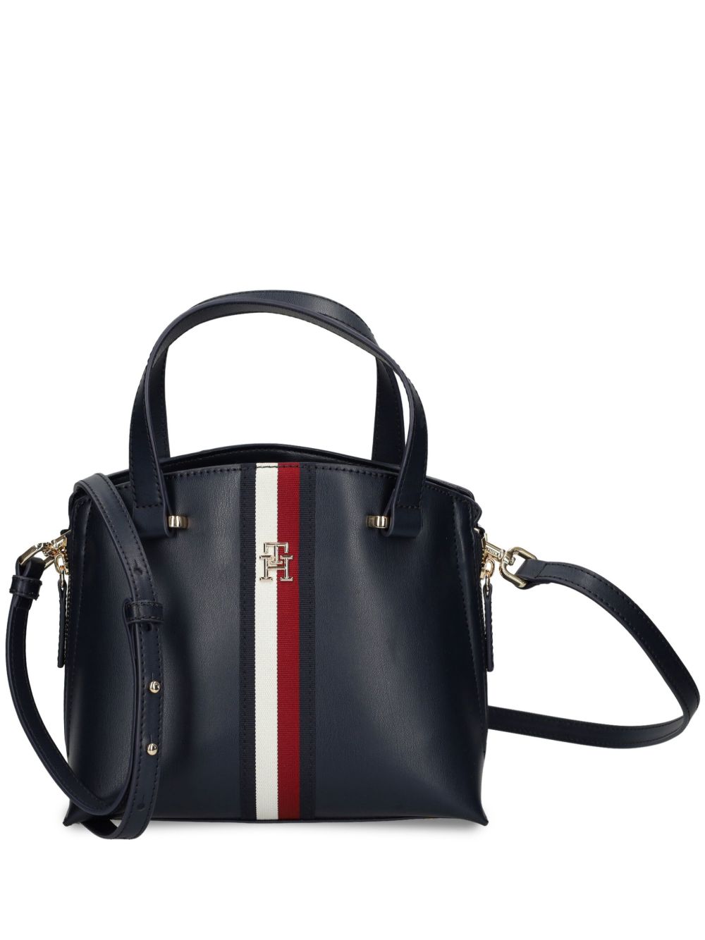 Tommy Hilfiger TH Monogram 手提包 - 蓝色
