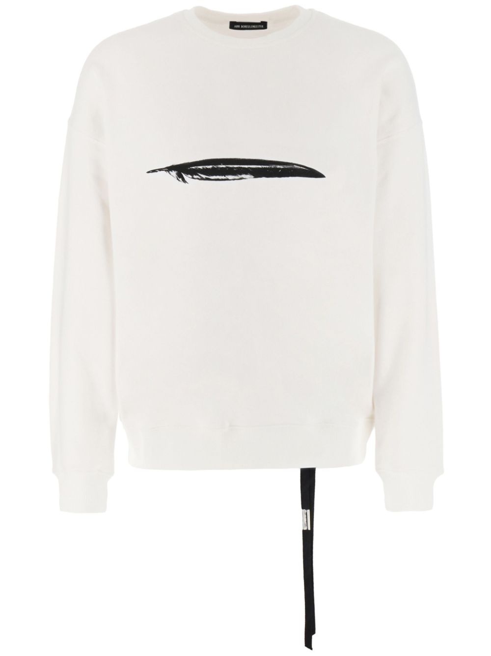 Ann Demeulemeester 棉卫衣 - 白色