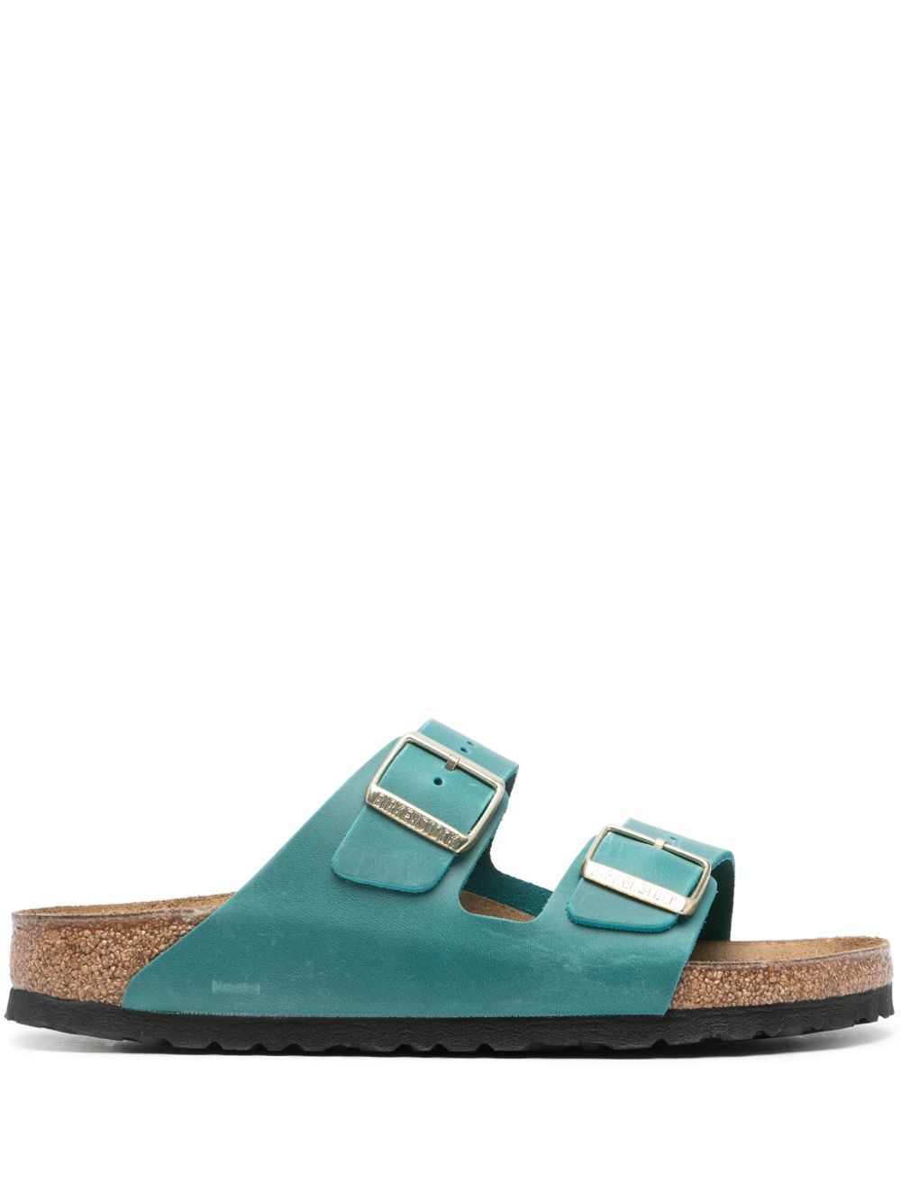 Birkenstock Arizona 皮质凉鞋 - 蓝色
