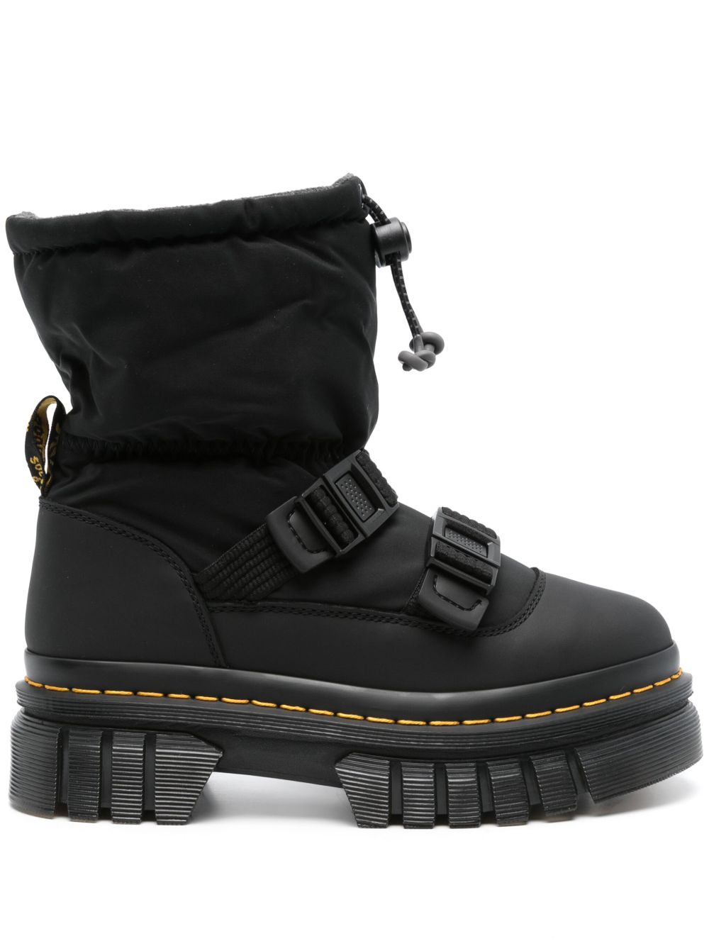 Dr. Martens Audrick Lo 蓬松靴子 - 黑色