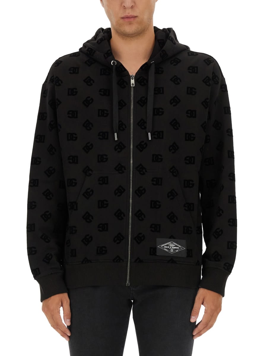 Dolce & Gabbana 满印logo卫衣