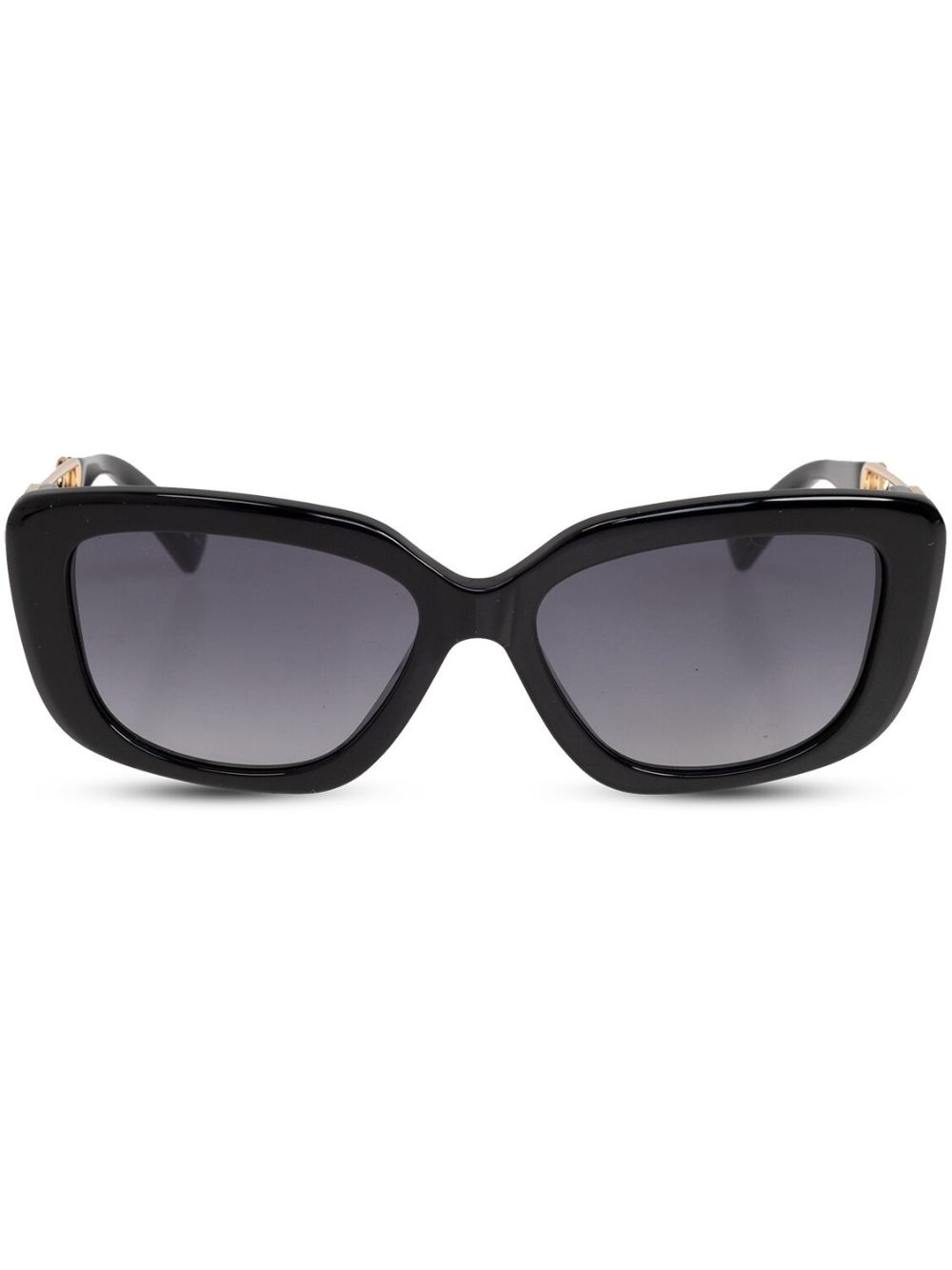 Moschino Eyewear 安全别针太阳眼镜 - 黑色