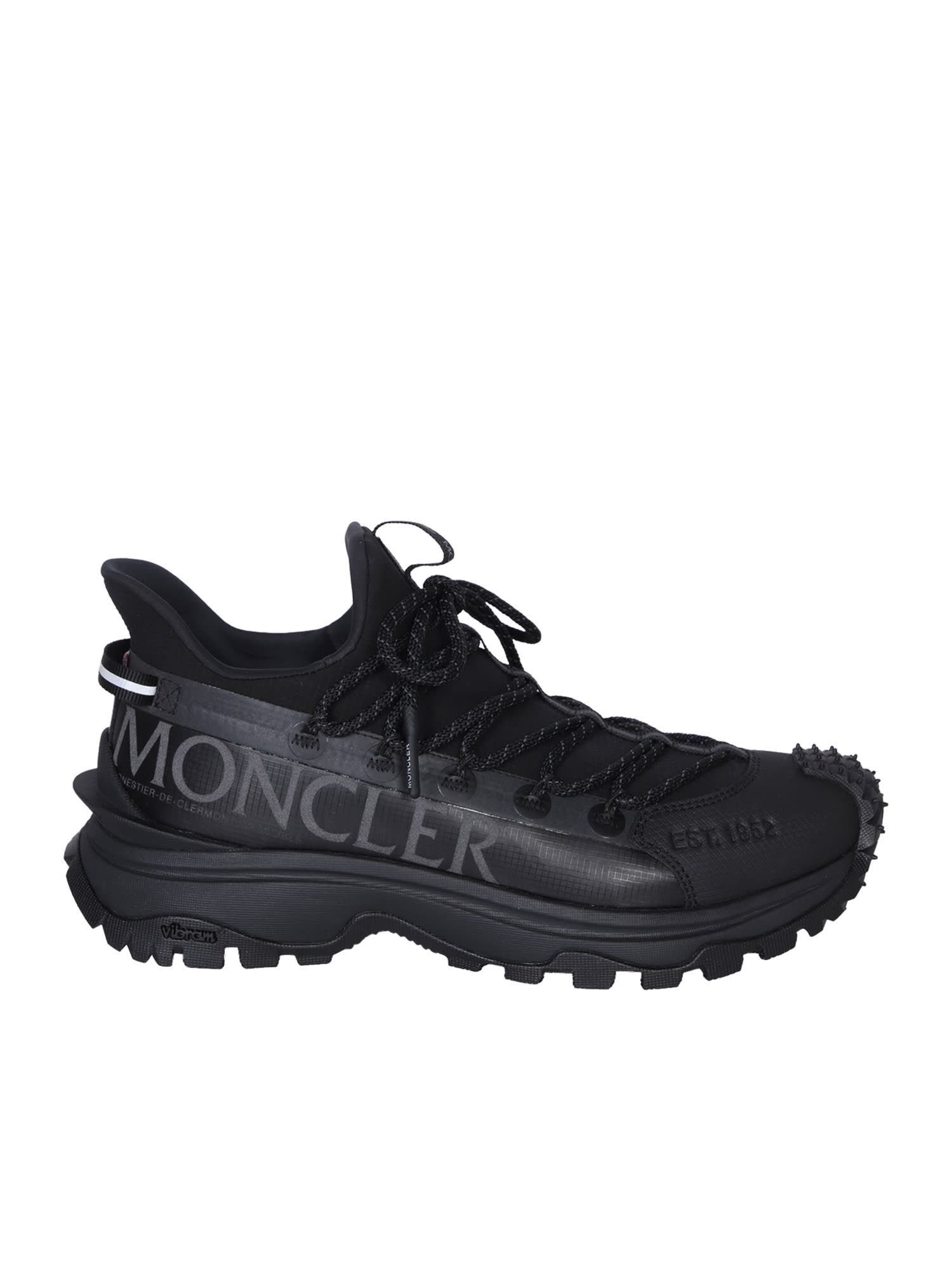 Moncler Black Trailgrip Lite 2 Sneakers