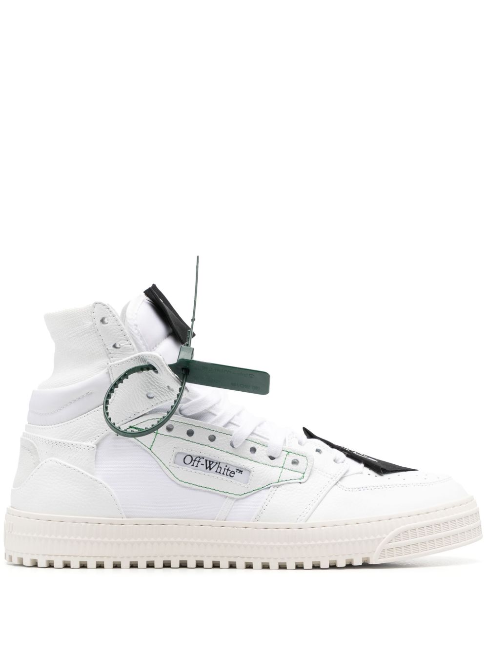 Off-White 3.0 Off-Court 高帮运动鞋 - 白色