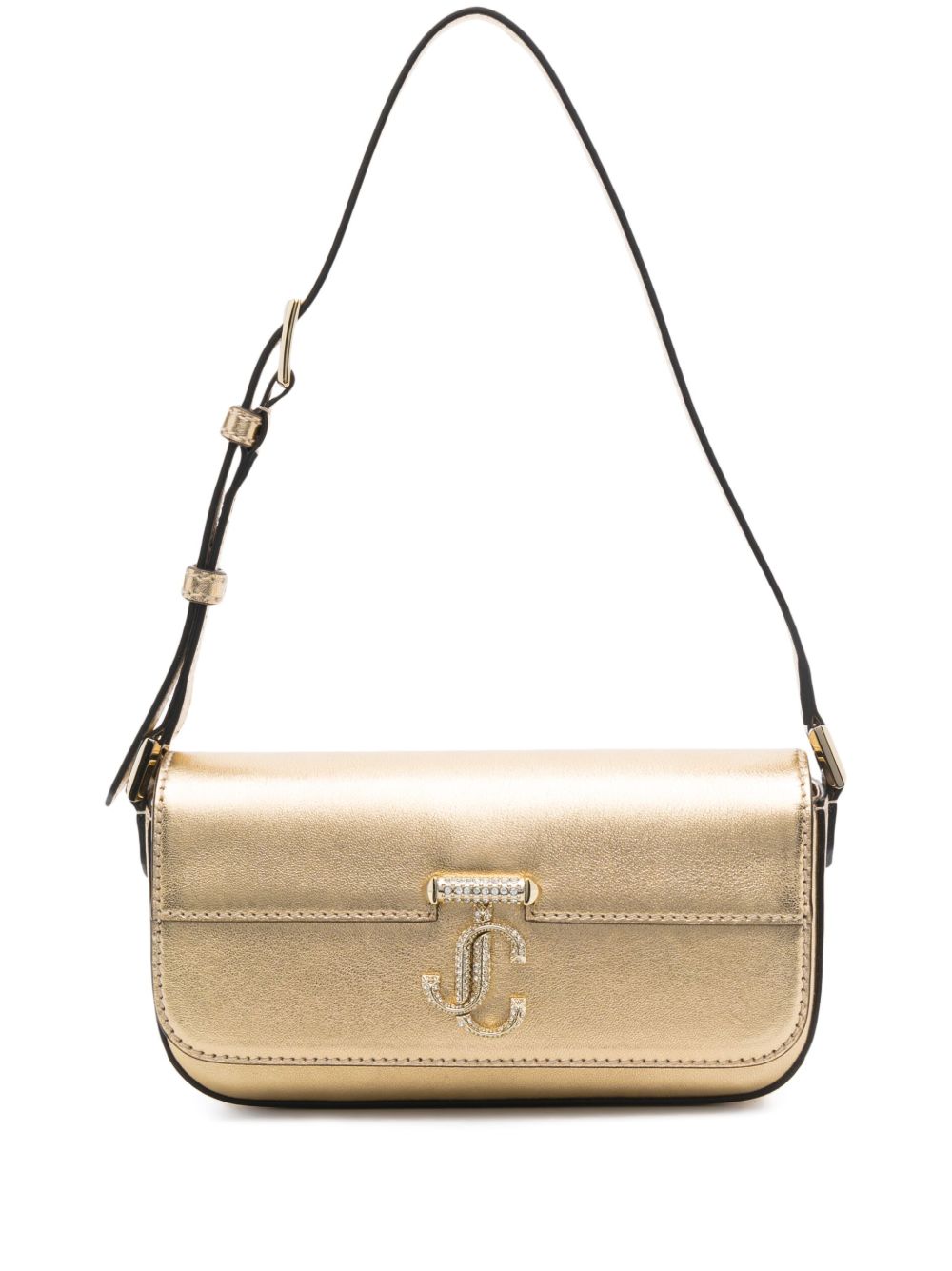 Jimmy Choo Avenue 迷你单肩包 - 金色